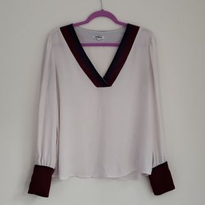 White loose fitting blouse